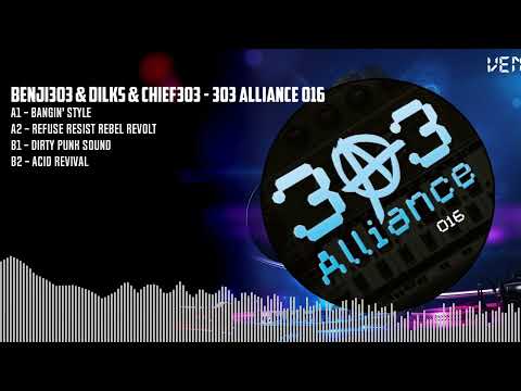 Benji303 & Dilks & Chief303 - 303 ALLIANCE 016 [BLACK] (303A016)
