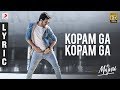 Mr Majnu Kopam Ga Kopam Ga Lyric Video Akhil Akkineni BVSN Prasad Thaman S Venky Atluri