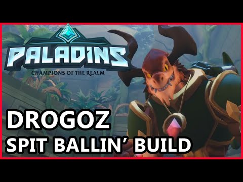 Paladins Drogoz Gameplay - Spit Ballin Drogoz Build Guide - Paladins Gameplay Capture and Payload