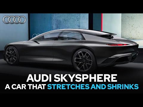 Audi Skysphere - A Car That Stretches And Shrinks