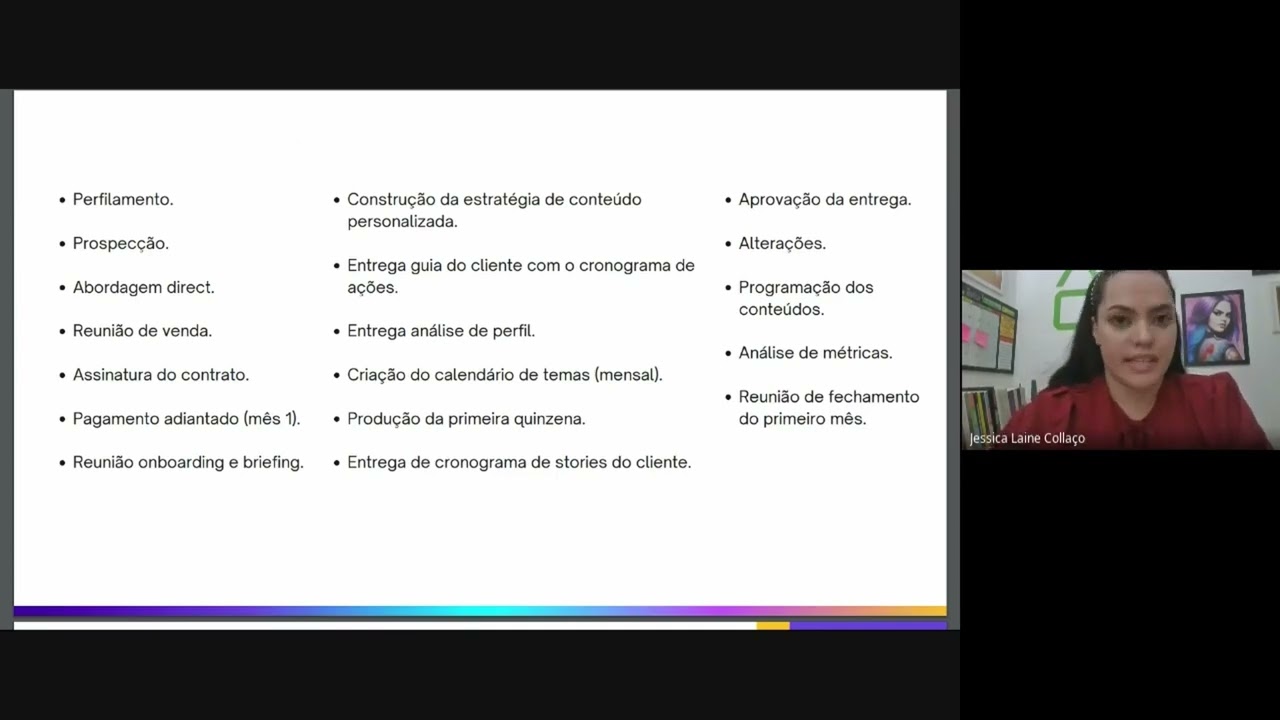 Rotina de processos do social media