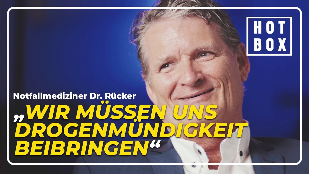 "Recht auf Rausch": Drogenforscher Dr. Rücker über Legalisierung, LSD & Drug-Checking | HOTBOX
