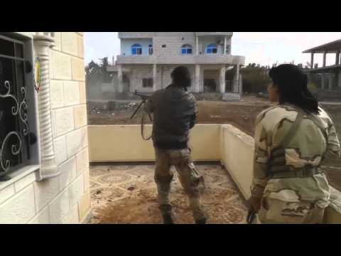 اشتباكات بين عناصر لواء خيالة الزيدي وقوات النظام على جبهة الشيخ مسكين في ريف درعا