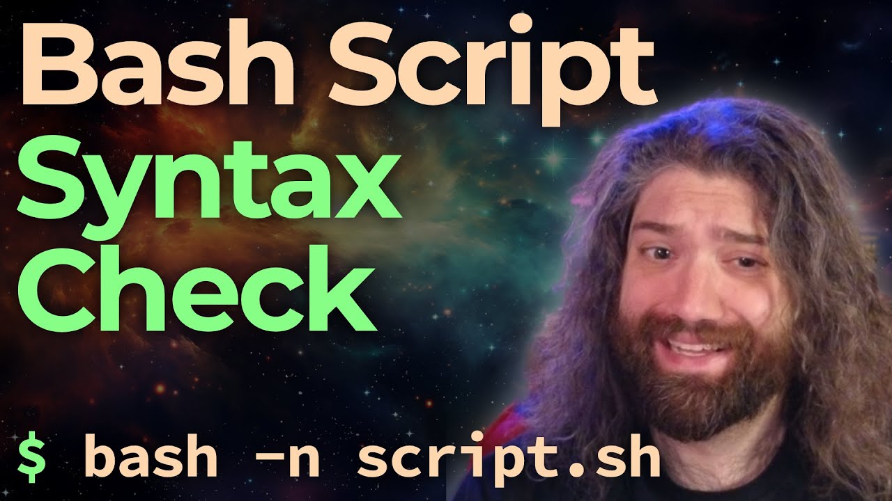 Simple Trick to Syntax Check Bash Scripts without executing them - You Suck at Programming #063