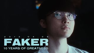 [閒聊] Faker出道10週年回顧影片