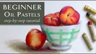 Oil Pastels for Beginners - Full Step by Step Tutorial