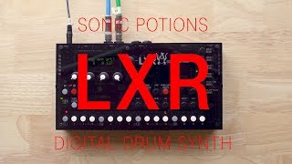 Video thumbnail for Sonic Potions LXR Digital Drum Synth by Red Means Recording