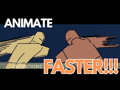 How to make animations faster