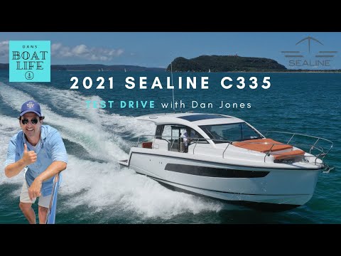 2021 Sealine C335 - TEST DRIVE with Dan Jones