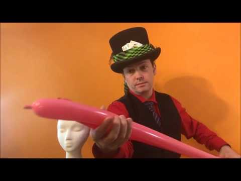 Balloon Twisting Lesson & Tutorial #73 Braided Hat