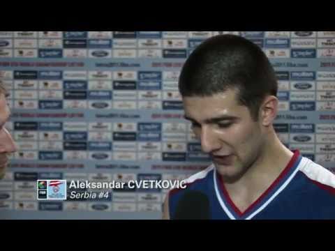 FIBAU19 - Serbia v China post game interviews