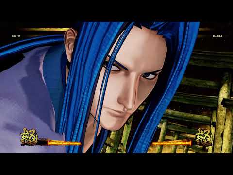 SAMURAI SHODOWN Ukyo vs Darli