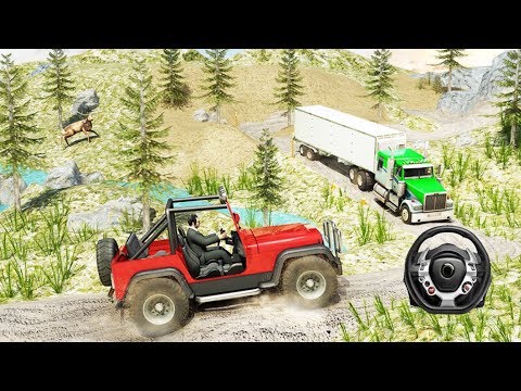 Offroad Jeep Prado Driving: Truck Drive and Suv Driving Sim - Android GamePlay
