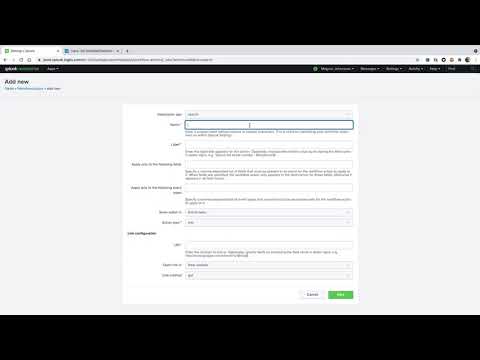 Deeplink from Splunk to SignalFx based on eventtypes and workflows, for common trace id