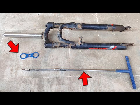 Mtb Front Suspension Restoration | Lockout fork | Unreal restoration