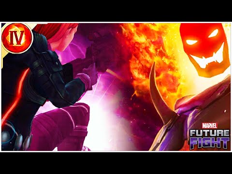 T4 BLACK WIDOW CRUSHING DORMAMMU GIANT BOSS RAID  l Marvel Future Fight