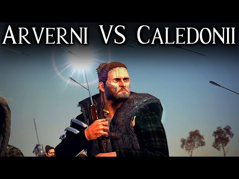 Arverni VS Caledonii ⚔️ 1.3 Divide Et Impera Online Battles - Total War Rome 2 - Ep.34