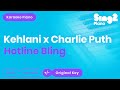 Hotline Bling (Piano karaoke) à la Kehlani x Charlie ...