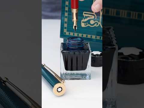 Filling Montblanc Patron of Art Moctezuma I. #montblanc #montblancpen #fountainpen