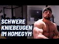 KNIEBEUGEN DAHEIM | SO TRAINIERE ICH BEINE