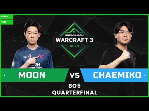 DreamHack Warcraft III Open 2021 - Quarterfinal: [NE] Moon vs. Chaemiko [HU]