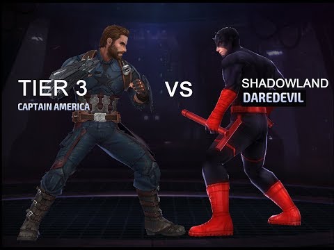 T3 Captain America vs Dare Devil Stage 30 Shadow Land MFF