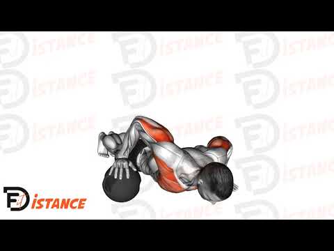 Pompes asymétrique avec medecine ball - Exercice Pompes asymétrique avec medecine ball en vidéo Pompes asymétrique avec medecine ball - Exercice Pompes asymétrique avec medecine ball en vidéo