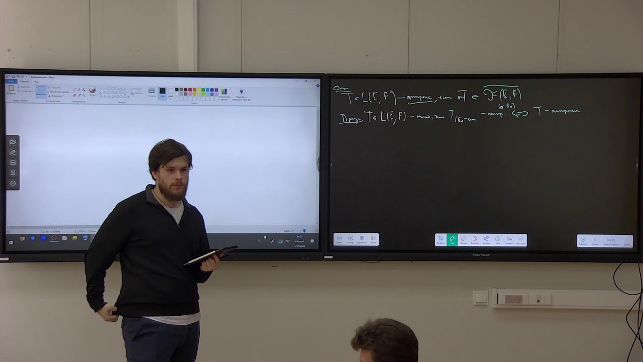 Функциональный анализ и некоммутативная геометрия. Занятие 7. Пирковский А.Ю