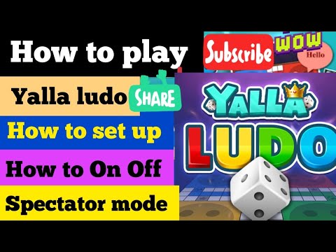 How To Play Yalla Ludo and Enable and disable spectator mode & other #yallaludotipsandtricks#yalla - YouTube