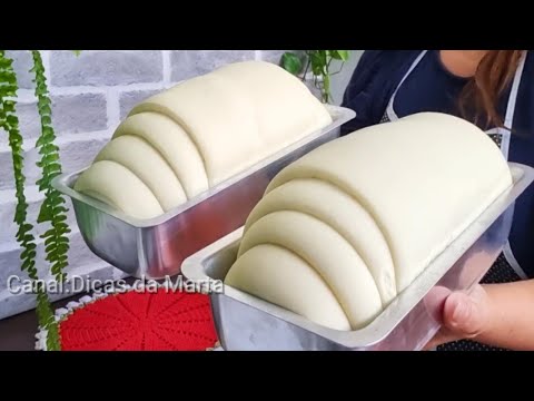 Receita Econômica  - Pão Caseiro que Cresce ate no Inverno Sem Leite e Sem Ovos