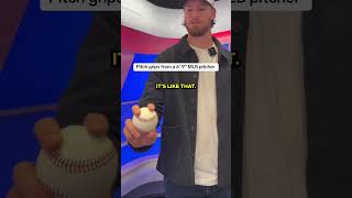 Pitch grip talk with MLB pitchers never gets old!