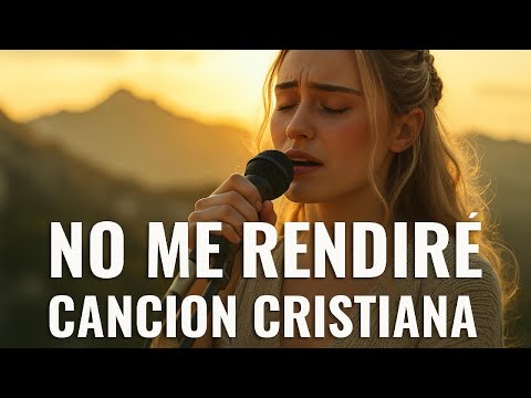 👉 No Me Rendiré 🙏 | Canción Cristiana Que Te Da Fuerzas Para Seguir | Adoración y Fe en Dios