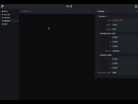 Checking out an ECS app with the Flecs explorer