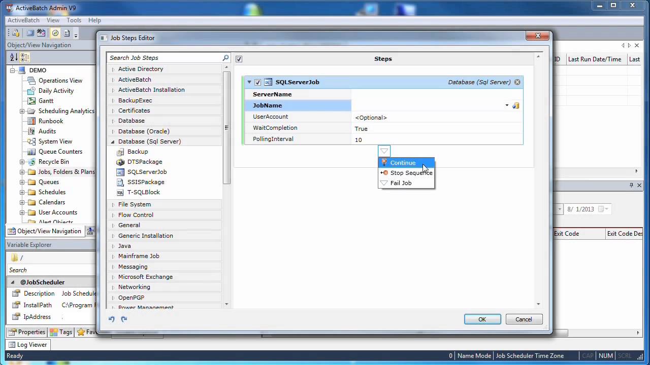 ActiveBatch Integrated Jobs Library Simplifies Complex Workflows