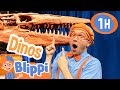 Blippi S Dinosaur Adventure 1 Hour Of Dino Videos For Kids