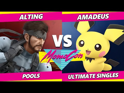 MomoCon 2022 - Alting (Snake) Vs. Amadeus (Pichu) SSBU Ultimate Tournament