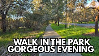 Walk in the Park, Gorgeous Evening #walking #australia #perth #naturesounds #relaxing #relax #birds
