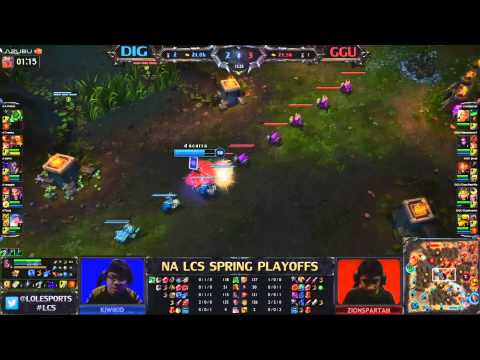 LCS NA Playoffs D1 - Interesting thing with Zac, Dignitas vs GGU