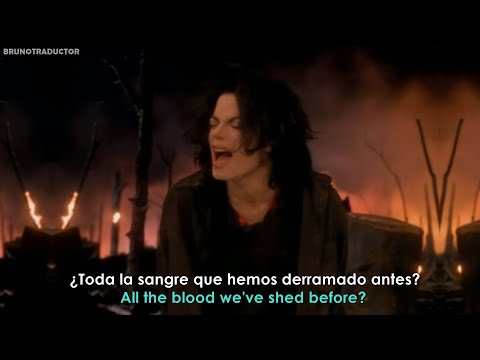 Michael Jackson - Earth Song // Lyrics + Español // Video Oficial