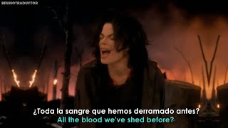 Michael Jackson - Earth Song // Lyrics + Español // Video Oficial