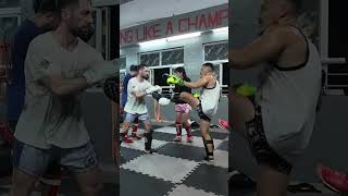 베트남 호치민 무에타이 스파링