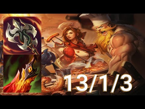 Olaf Top VS Pantheon | Patch 13.1