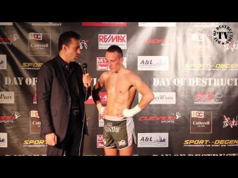 Tom Minners Post-Fight Interview - DoD 10