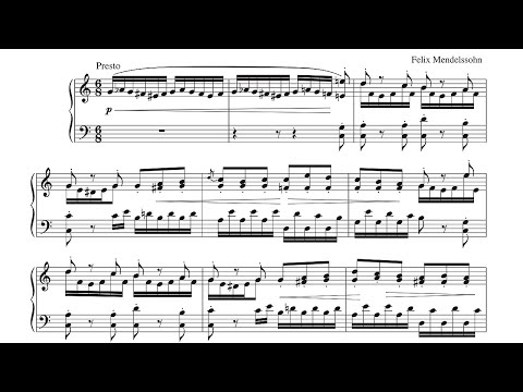 Mendelssohn: "Spinning Song" Op. 67 no. 4 - Alicia de Larrocha, 1960 - MHS 1761