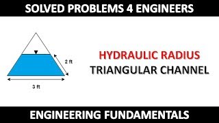 Fundamentals of Engineering : Hydraulic Radius Example