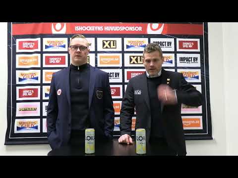 PRESSKONFERENS SHL omgång 30 Skellefteå AIK - Djurgårdens IF