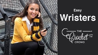 How to Crochet Wristers (Fingerless Gloves)