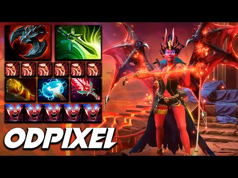 ODPixel Queen of Pain 33 KILLS - Dota 2 Pro Gameplay [Watch & Learn]