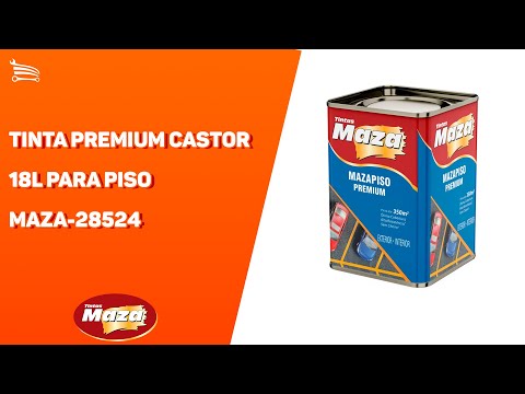 Tinta Premium Castor 3,6L para Piso - Video
