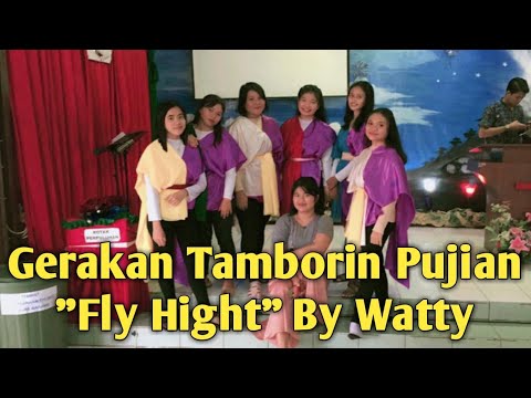 Tutorial Gerakan Tamborin Pujian Fly Hight#Tamborinbagiinfo